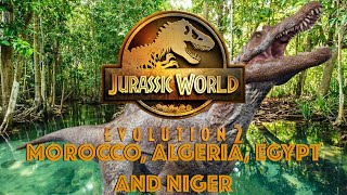 Jurassic World Evolution 2 Species Predictions Series  Morocco Algeria Egypt and Niger [upl. by Sulakcin489]