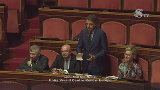 RenziGiuli botta e risposta al Senato [upl. by Ariaj]