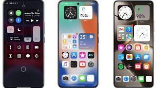 بدون تطبيقات تحويل أي هاتف من شاومي إلى آيفون وأفخم🔥 ثيمات HYPER OS الجديدة 💯IOS 18 IPHONE [upl. by Faustine]