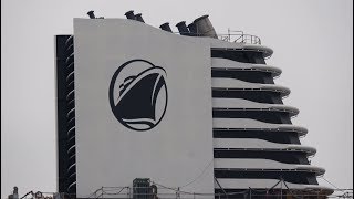 Holland America Line NIEUW STATENDAM under construction at Fincantieri shipyard [upl. by Waldack192]