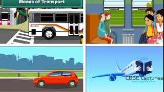 Means of Transport Class 4 Science by CBSE Lectures [upl. by Rusell]