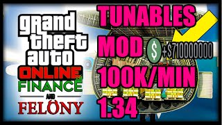 EXPLOIT GTA 5 ONLINE 134 TUNABLES MOD 100KMIN June 2016 [upl. by Bertine]