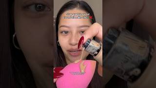 How to CORRECTLY apply foundation with a beauty blender ‼️ [upl. by Kalin]