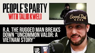 RA The Rugged Man Reveals The Truth Behind “Uncommon Valor A Vietnam Story”  Peoples Party Clip [upl. by Carrelli]