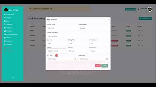 Complete MultiStore Point Of Sales POS SYSTEM With Source Code [upl. by Castle920]