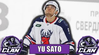 Glasgow Clan sign Yu Sato [upl. by Egnalos55]