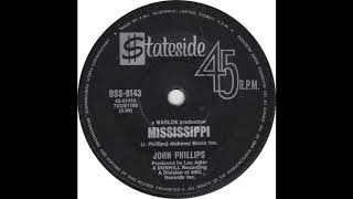 John Phillips  Mississippi Billboard 32 in 1970 HQ [upl. by Aietal]