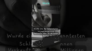 Die Top 5 Fakten über Schlagerstars der 80er Nicole [upl. by Enellij504]