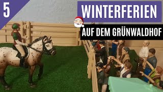 5 Winterferien auf dem Grünwaldhof ☃️  Schleich Serie 🎄 81220 [upl. by Airitak]