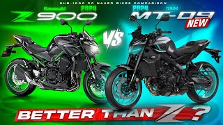 2024 Yamaha MT09 vs Kawasaki Z900 ┃ Is the New MT09 a Better Choice [upl. by Mauricio863]