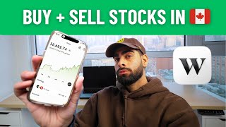 How to Buy and Sell Stocks in Canada  WealthSimple Trade Tutorial [upl. by Nos]