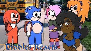 Diddles Reacts Sonic Underground Valentines Day Special [upl. by Jacklyn116]