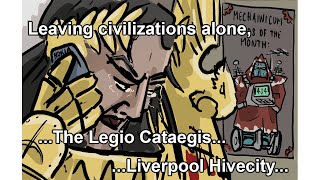 The Emperor On Lorgar Aurelian Two Post Monarchia Boogaloo  A 40k Meme Webcomic Dub [upl. by Izawa566]