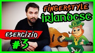 FINGERSTYLE IRLANDESE  Suoni di Cornamuse con Chitarra Acustica  Lezioni di Chitarra [upl. by Sela]