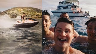 DER COOLSTE TAG YouTube Yacht Party  Jetski Action  Dner in Kalifornien 4 [upl. by Adon]