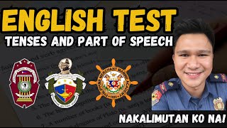 ENGLISH MOCK EXAM  PNPA PMA PMMA MAAP NAPOLCOM Civil Service Exam Reviewer [upl. by Anialam]