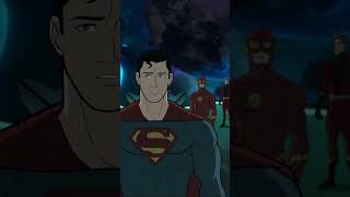 Clark meets KalEl  quotJustice League Crisis on Infinite Earths  Part Onequot shorts [upl. by Zap387]