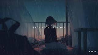 Talking to the moon X playdate  tiktok mashup slowed down [upl. by Chak]