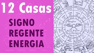 ¿Qué signo corresponde a cada Casa ¿Cuál planeta es su regente ¿Qué energía tiene [upl. by Assert478]