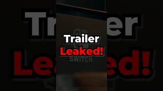 SWITCH 2 TRAILER LEAKED [upl. by Leksehc]