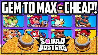 GEM to MAX Squad Busters  The SHOCKING Price [upl. by Anyotal241]