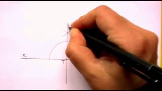 How TO Construct Perpendicular Line [upl. by Aniled]