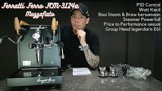 MESIN ESPRESSO CAFE MURAH  Ferratti Ferro FCM3124A Mozzafiato [upl. by Flight]