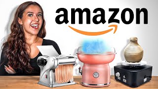 JE TESTE 3 OBJETS AMAZON IMPROBABLES [upl. by Kaila434]