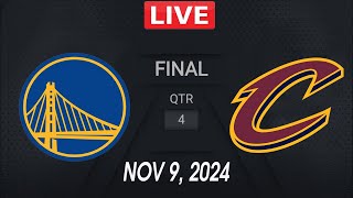 NBA LIVE Golden State Warriors vs Cleveland Cavaliers  November 9 2024  NBA Season LIVE 2K25 [upl. by Malim]