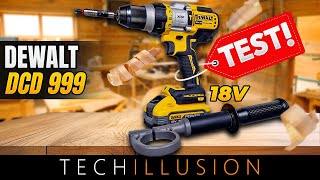 🔥EXTREMETEST DeWalt DCD999 Cordless Hammer Drill in test 😱 DeWalt 20V 60V DCD999 [upl. by Anetsirk205]