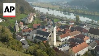 Residents of Melania Trumps hometown in Slovenia react to election win [upl. by Ichabod]