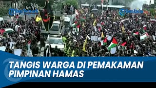 SUASANA HARU Pemakaman Pimpinan Hamas Ismail Haniyeh Dibanjiri Ribuan Pelayat [upl. by Ahcropal]