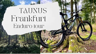 Enduro MTB tour Feldberg Taunus [upl. by Eiznik290]