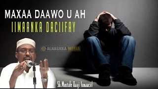 MAXAA DAAWO U AH IIMAANKA DACIIFAY ᴴᴰ┇ShMustafe Xaaji Ismaaciil [upl. by Swayne]