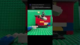 A PENGUIN DID WHAT legolegostopmotiongunsfunny [upl. by Kimball145]