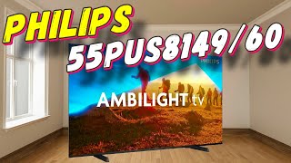 Телевизор Philips 55PUS814960 [upl. by Nnylaj454]