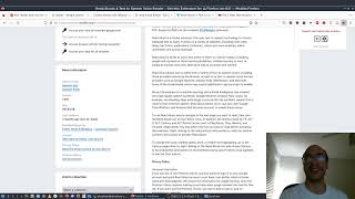 Read Aloud text to speech extension for Mozilla Firefox [upl. by Nur952]