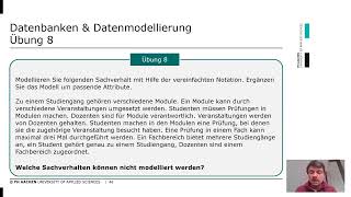 Datenmodellierung  Kardinalitäten [upl. by Desdemona]