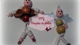 DIY poupée de perles💕 [upl. by Aila]