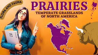 Prairies Explained ‑ Temperate Grasslands of North America  prairies [upl. by Ytsur764]