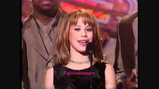 Tara Lipinski at the 1998 Grammy Awards [upl. by Airbmak348]