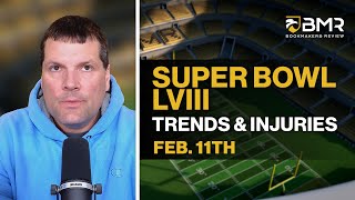 Super Bowl LVIII Trends amp Injuries  NFL Analysis by Donnie RightSide Feb 11th [upl. by Jan283]