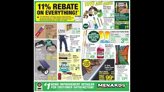 Menards Weekly Ad October 10 – October 20 2024 [upl. by Lyda887]