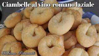 Ciambelle al vino romano laziale ​🥟​🥠 [upl. by Heriberto]