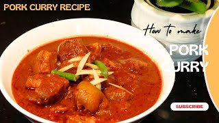 Easy amp Flavorful East Indian Pork Curry Recipe  Simply Delicious Pork Tamrial [upl. by Ardnahs]