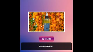 Batana Oil 4oz [upl. by Barris]