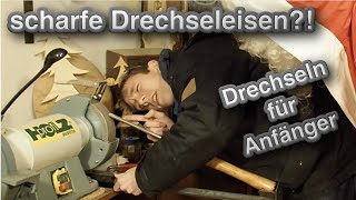 AdventsDrechselkurs Teil 1 Drechseleisen schärfen  Ausrüstung Drechseln für Anfänger [upl. by Trisa]