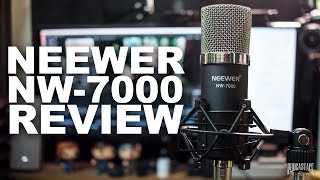 Neewer NW7000 Condenser Mic Review  Test [upl. by Zealand]