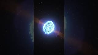 Neutron star collision space universe stars shortsfeed shorts [upl. by Slinkman]