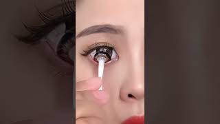 OMG 😱😱😱 contacts cosplay contactlense lenspoison anime contactlenses lenses eyes [upl. by Naaman154]